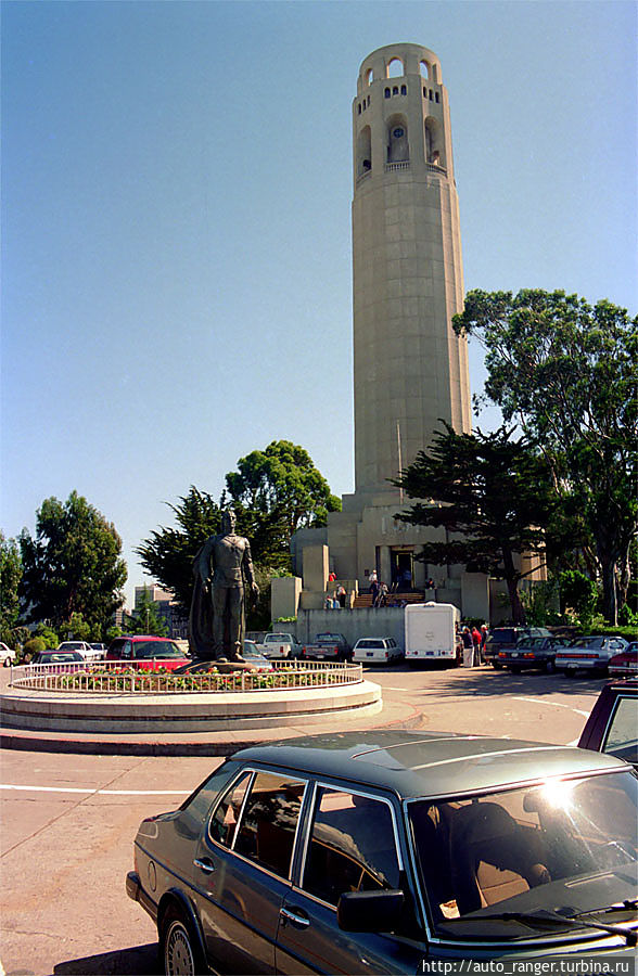Башня Коит на Телеграфном холме Сан-Франциско, CША