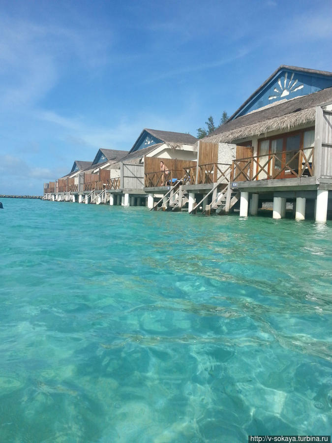 водные виллы — полный романтик! Мальдивские острова