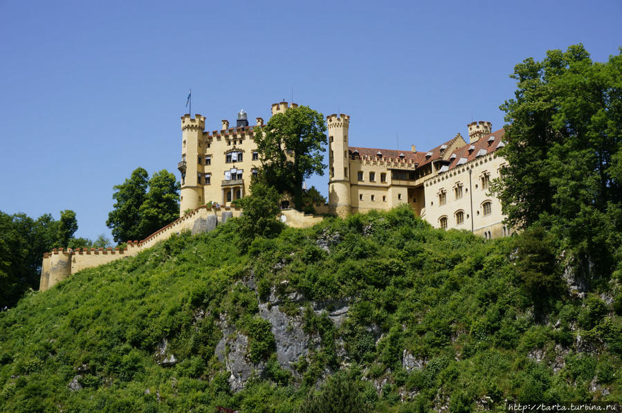 Замок из сказки Земля Бавария, Германия