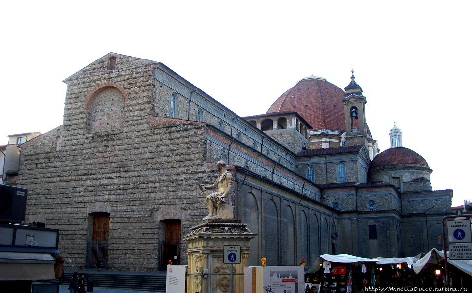 Церковь Сан-Лоренцо Флоренция, Италия