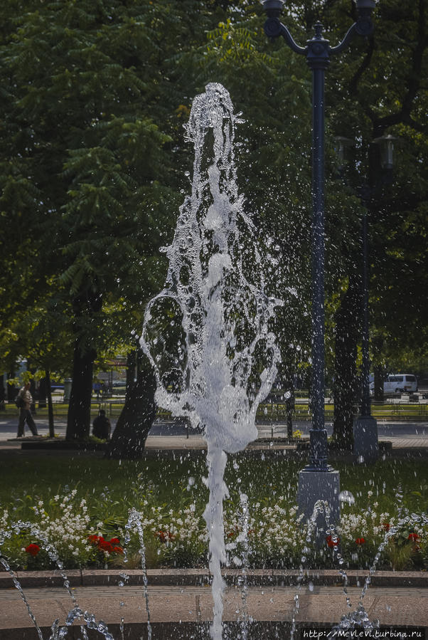 Магия бурлящей воды Рига, Латвия