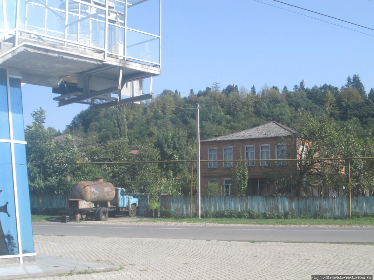 Поездка на канатной дороге в Мартвили Мартвили, Грузия