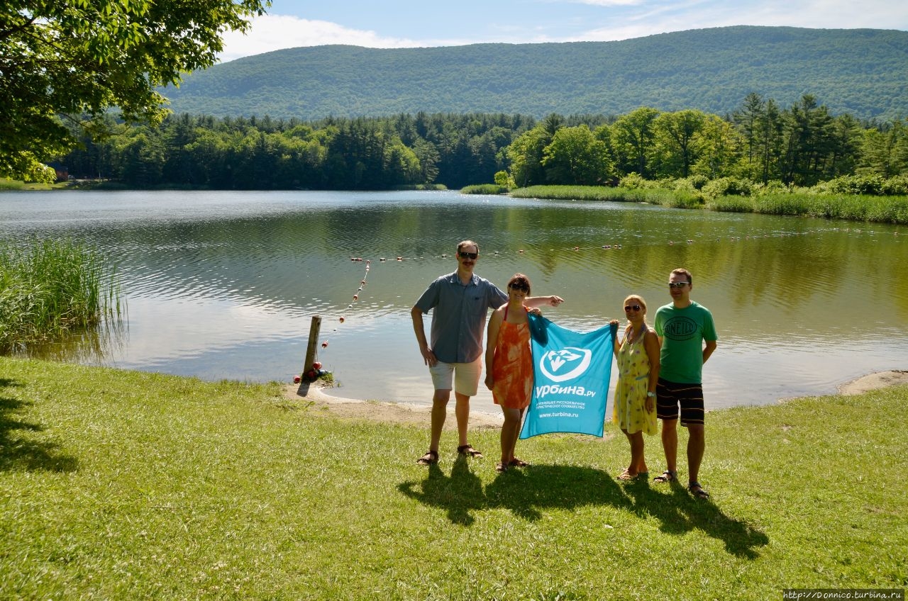 Когда озеро в городе... Норт-Адамс, CША