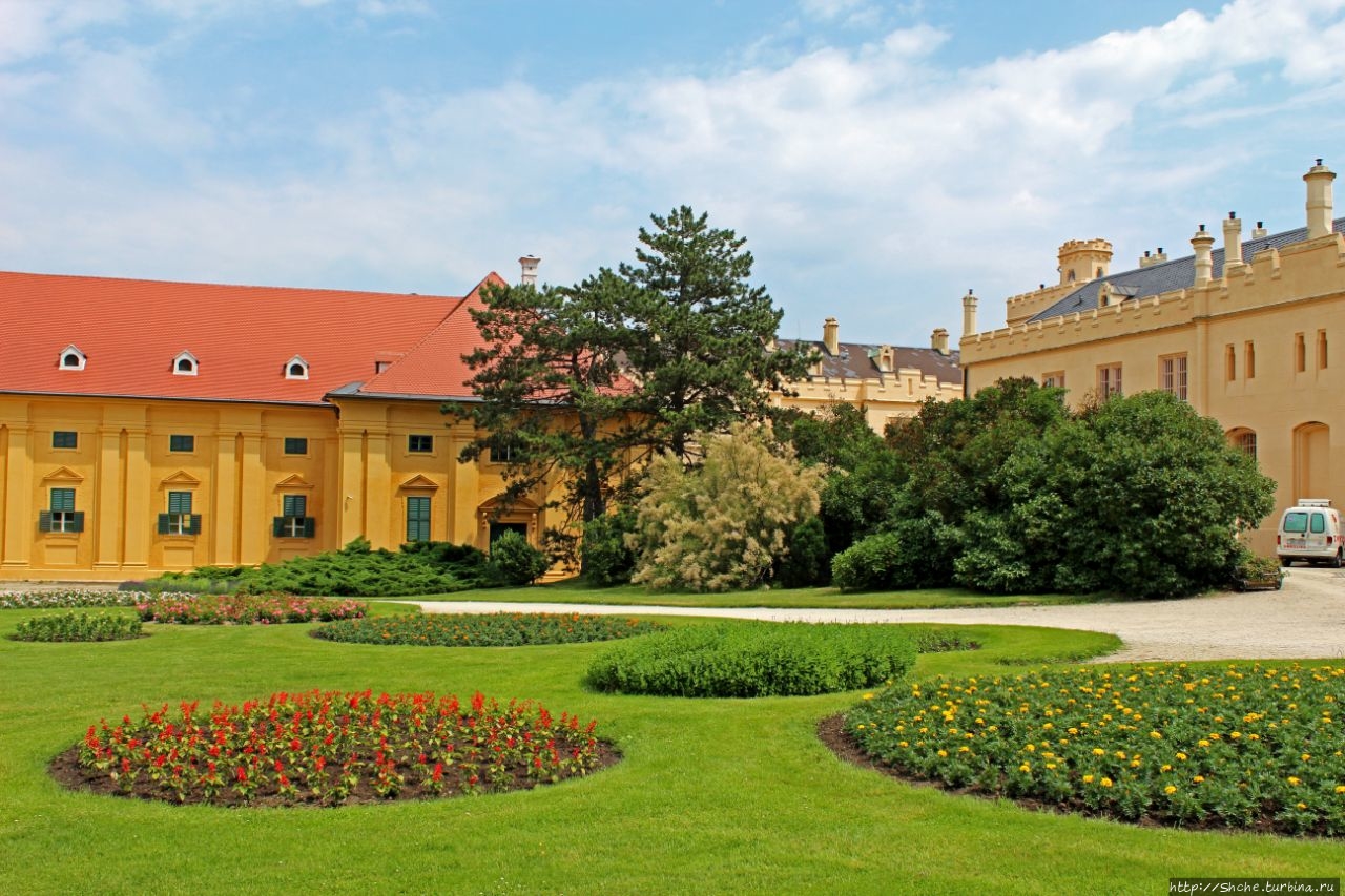 Парк в Леднице Леднице, Чехия