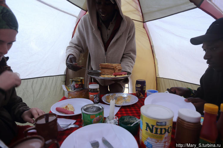 Завтрак на Килиманджаро
