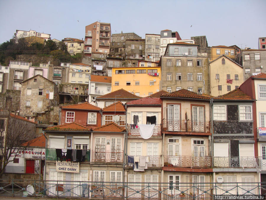 Дома в старом Порту Порту, Португалия