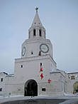 Спасская башня — центральный вход в Казанский Кремль
