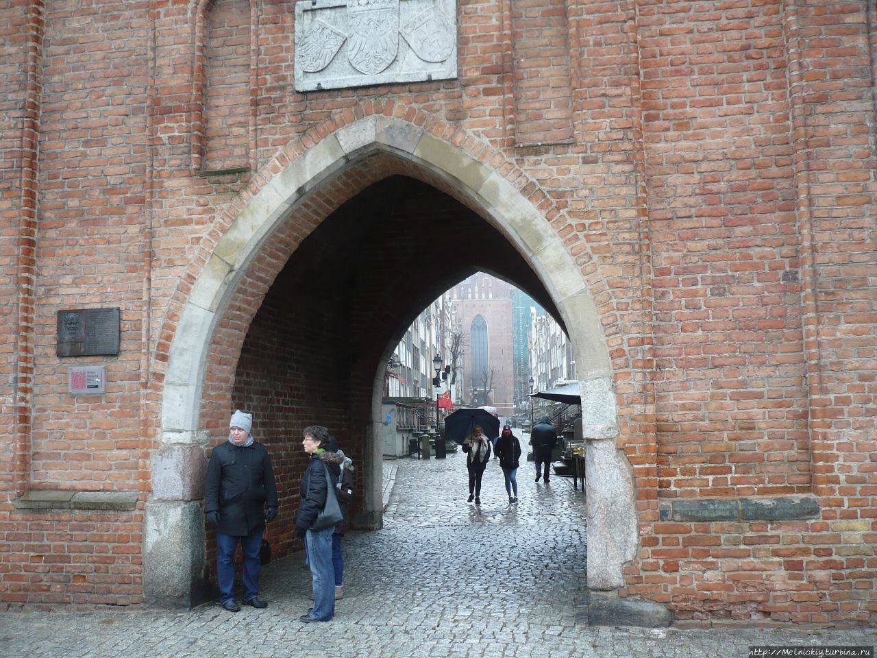 Мариацкие ворота Гданьск, Польша