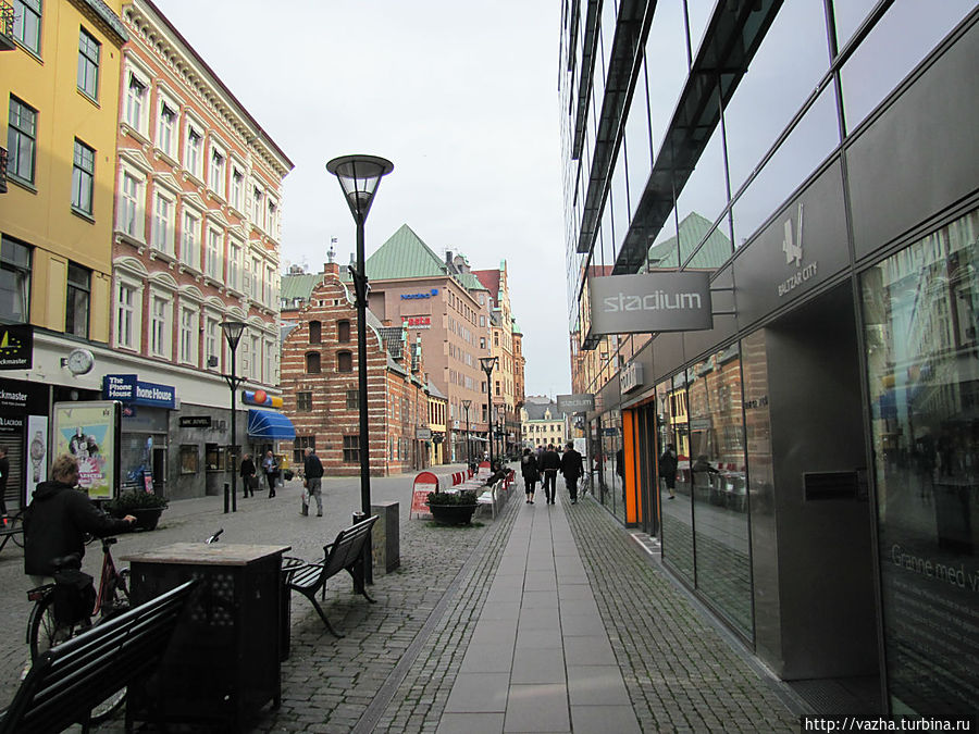 Торговая улица в Мальмо Мальмё, Швеция