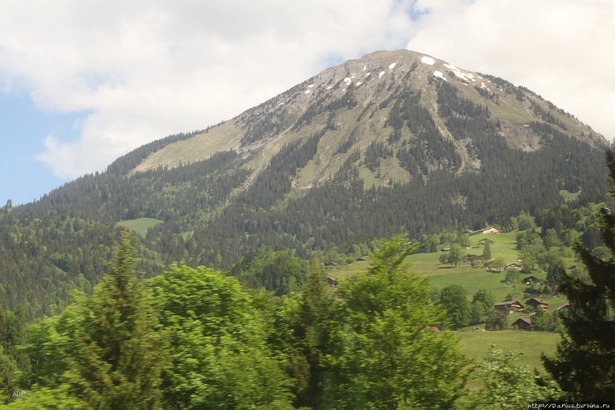 Женева — Ледник (Glacier) 3000, Альпы Женева, Швейцария