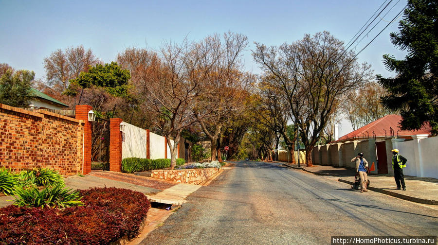 Пригороды для белых Йоханнесбург, ЮАР