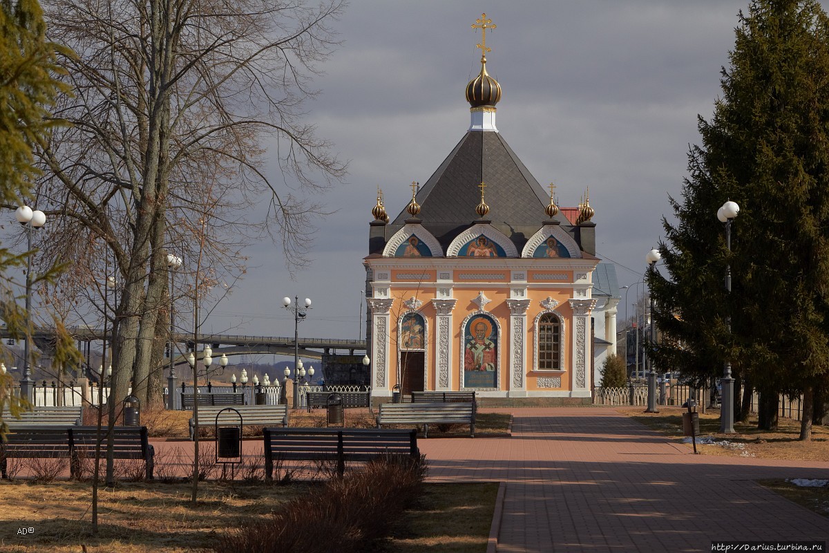 Золотое кольцо — Рыбинск — набережная Рыбинск, Россия