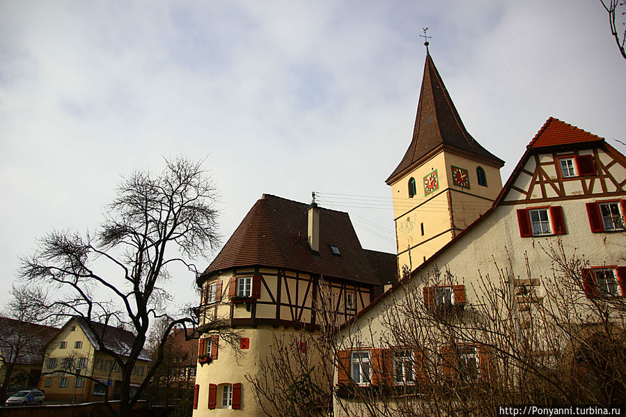 Крепость со стороны центральнй улицы