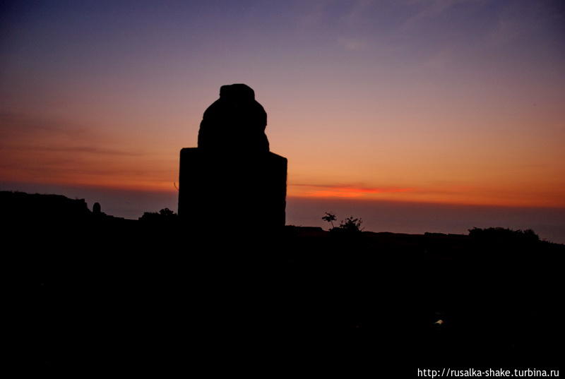 Форт Чапора — бегом к закату! Вагатор, Индия