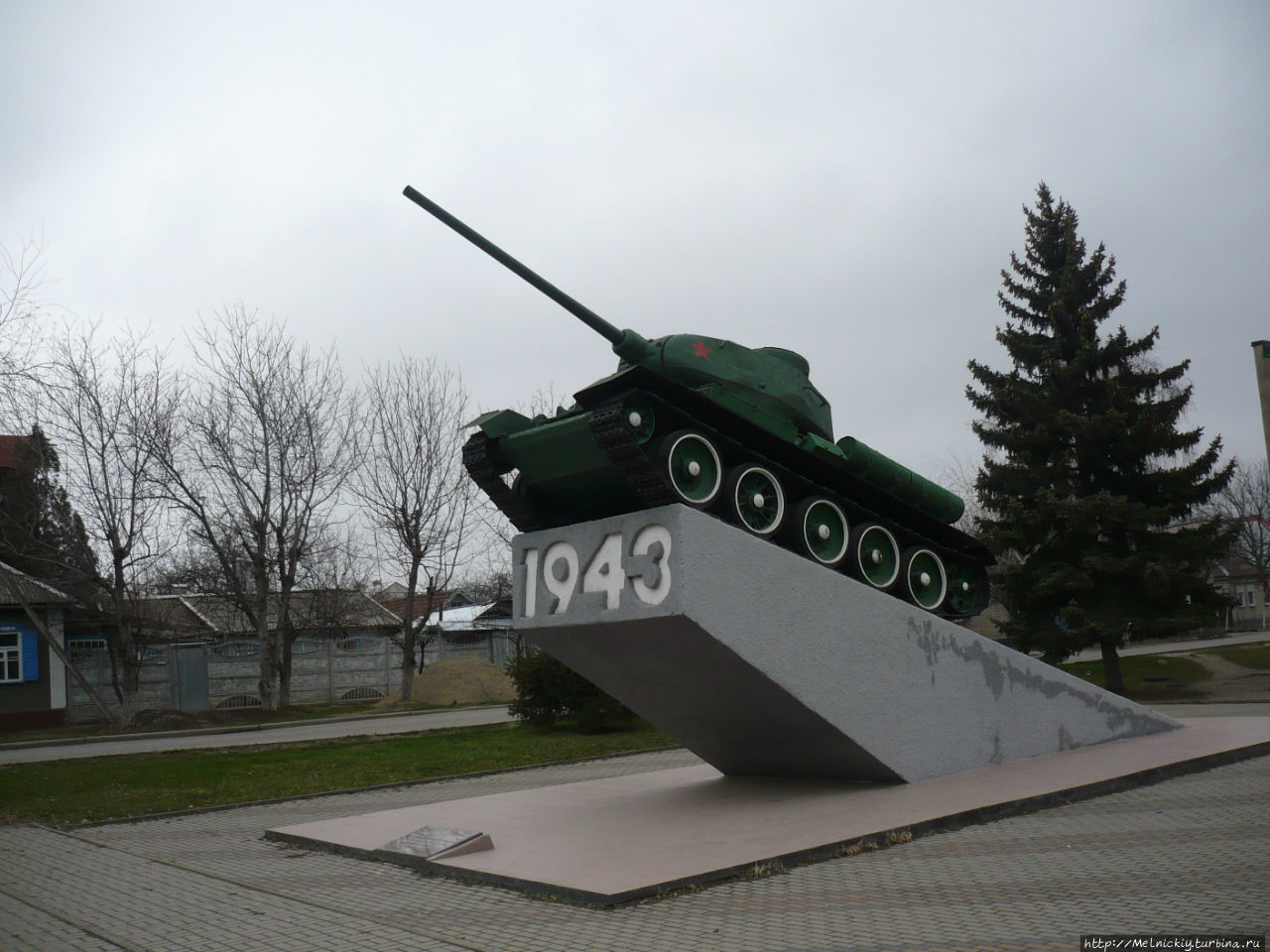 Памятник танкистам 52-й танковой бригады Минеральные Воды, Россия