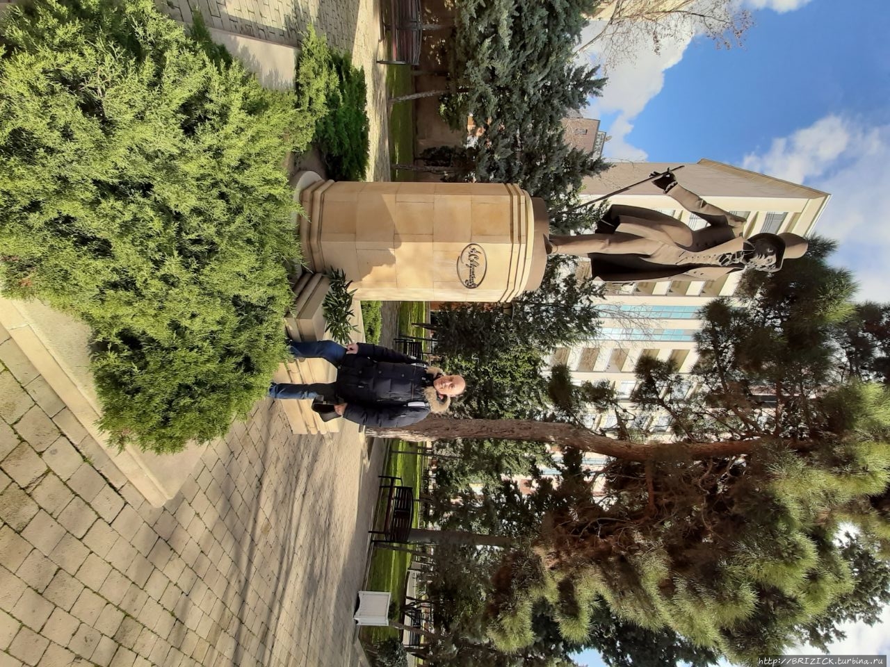 Памятник Пушкину А.С. Баку, Азербайджан