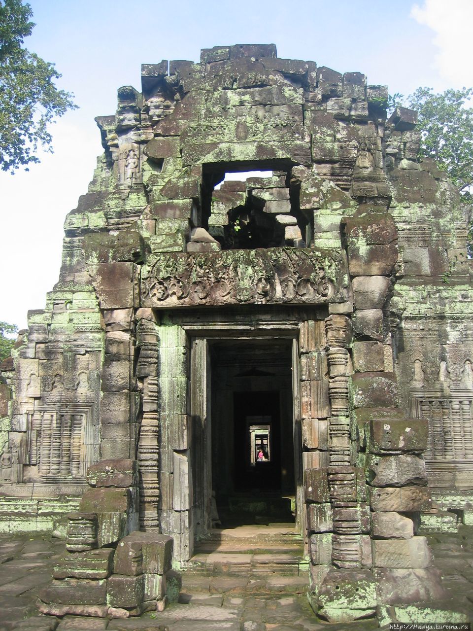 Развалины главного святилища храма Пре-Кхан