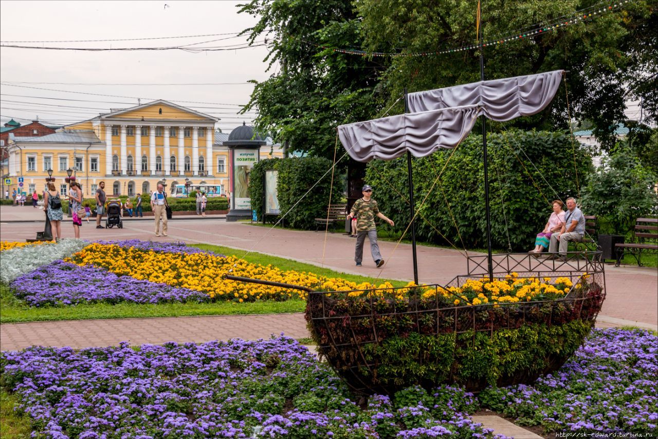 Кострома. Прогулка по историческому центру Кострома, Россия