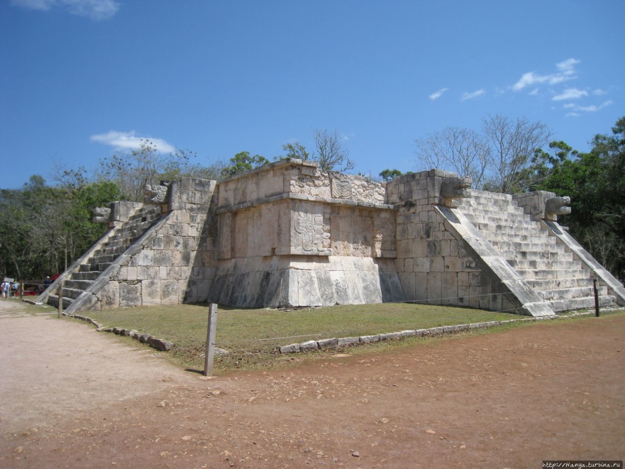 Платформа Венеры Чичен-Ица город майя, Мексика