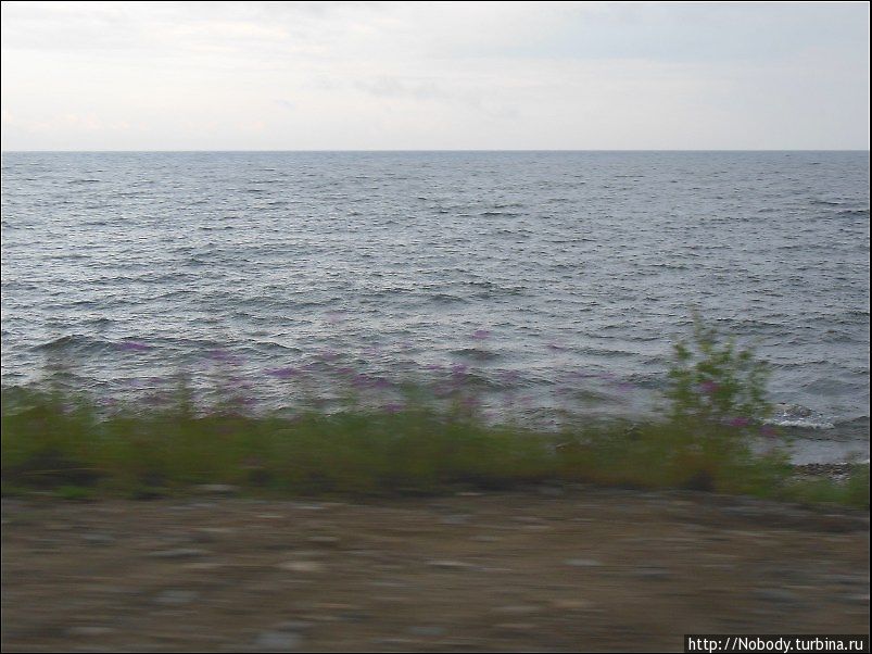 Первый взгляд на Байкал... Бурятия, Россия