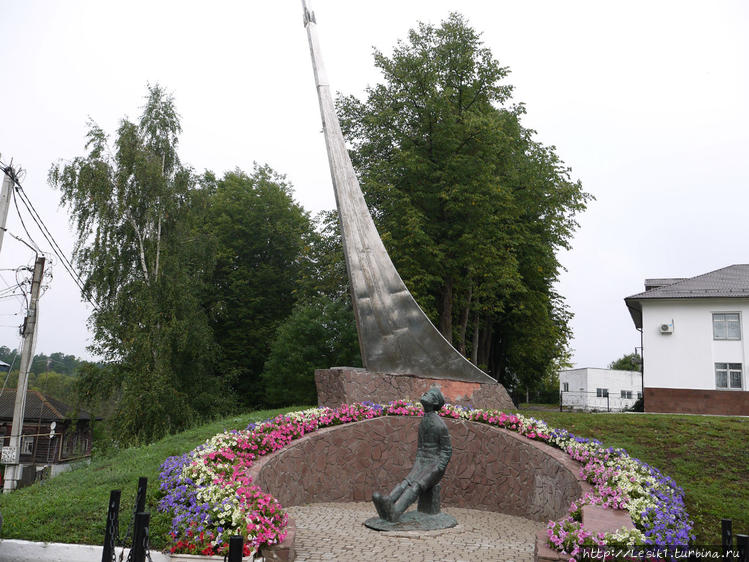 Памятник К. Э. Циолковско