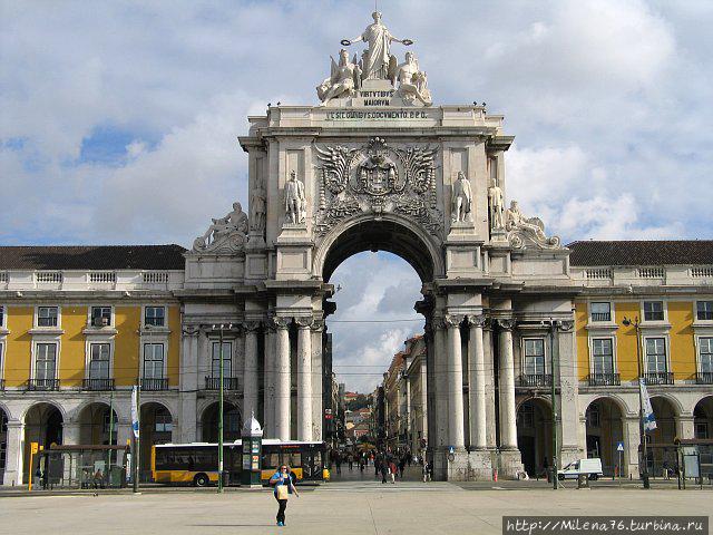Площадь Коммерции Лиссабон, Португалия