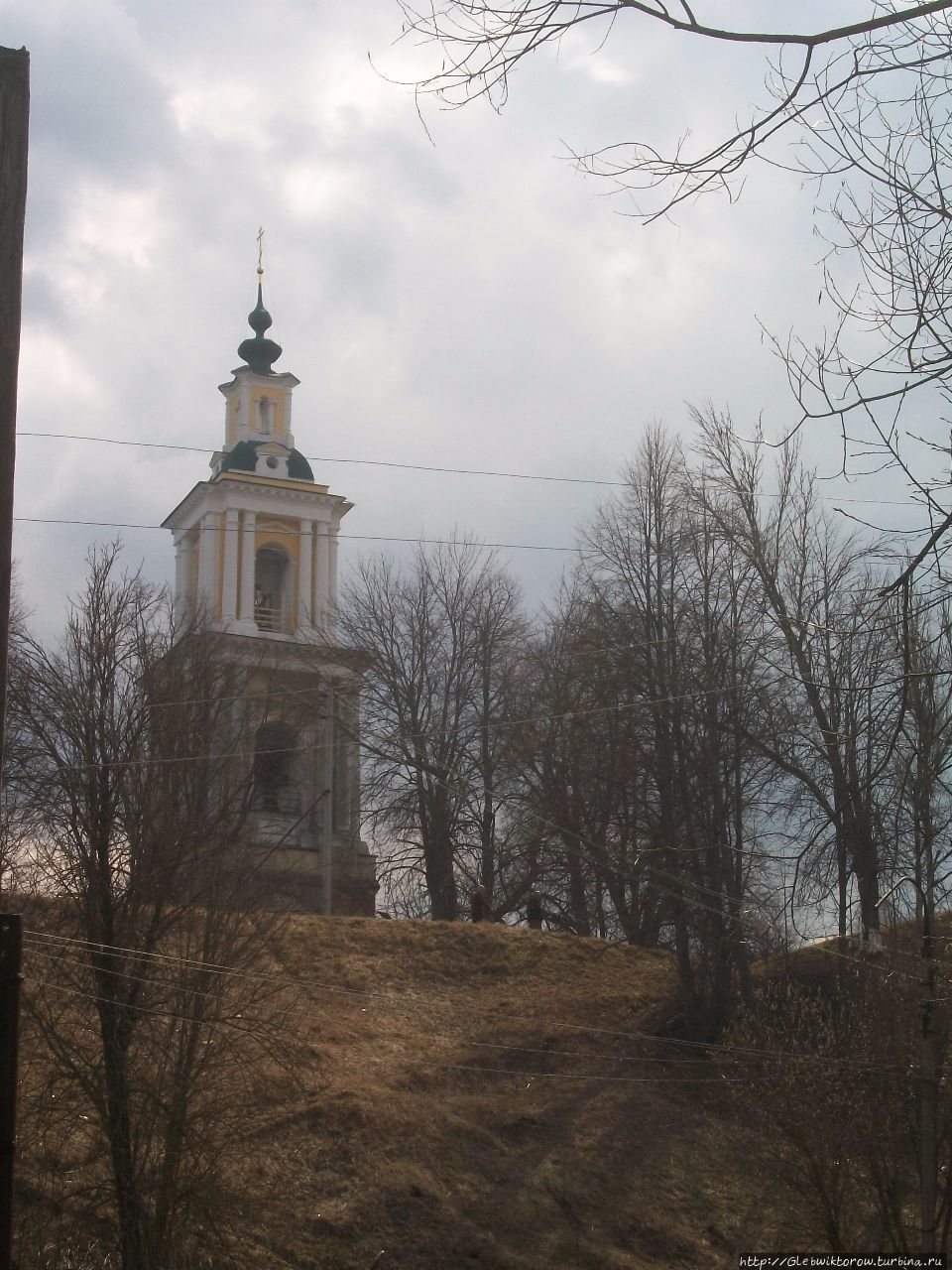 Прогулка по городу на Пасху Верея, Россия