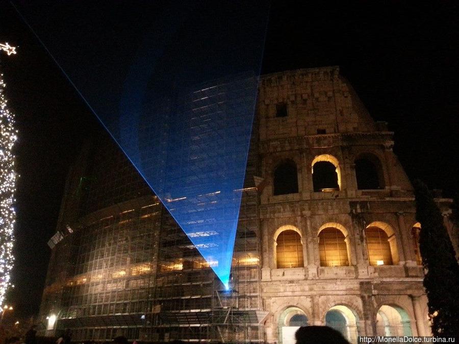 Колизей — днём-вечером-ночью (2012 — 2013 — 2014) Рим, Италия
