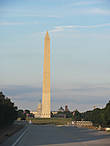 Вид на мемориал Вашингтона