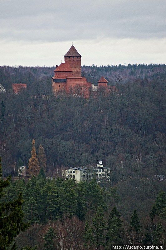 Сигулда и Тураидский замок Сигулда, Латвия