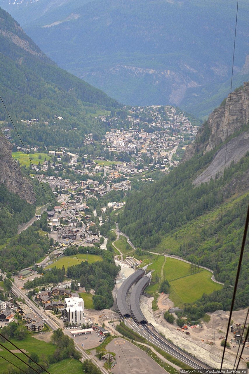 Канатная дорога SkyWay Monte Bianco Курмайор, Италия