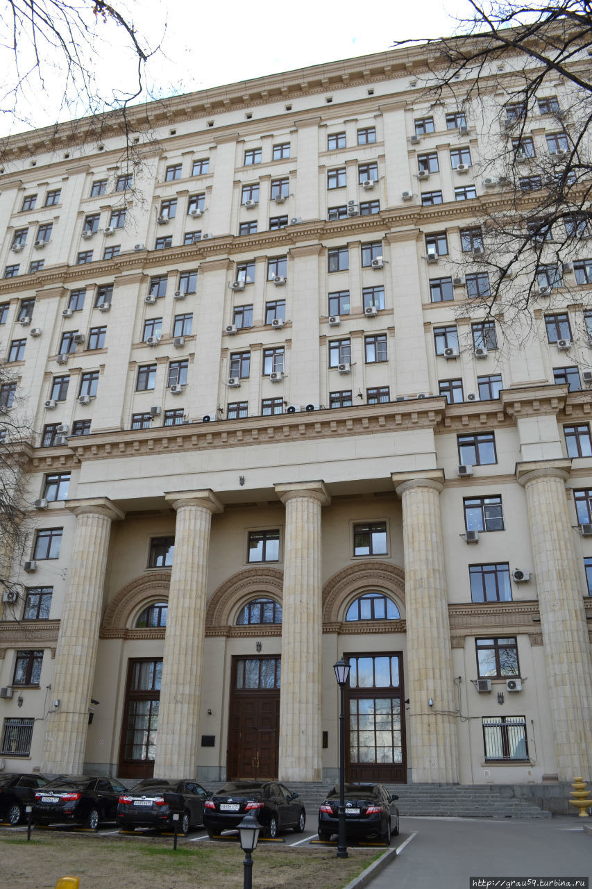 Здание Министерства атомной промышленности Москва, Россия