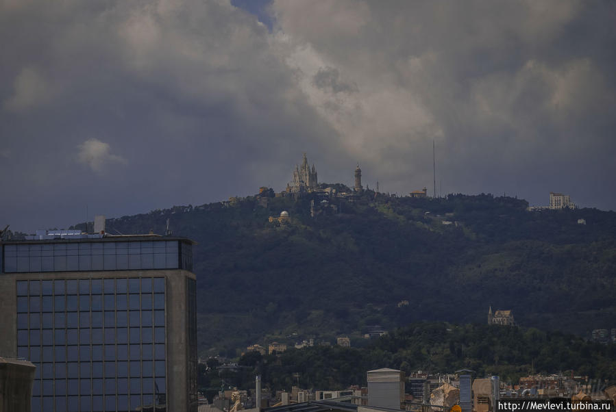 Свысока на Барселону Барселона, Испания