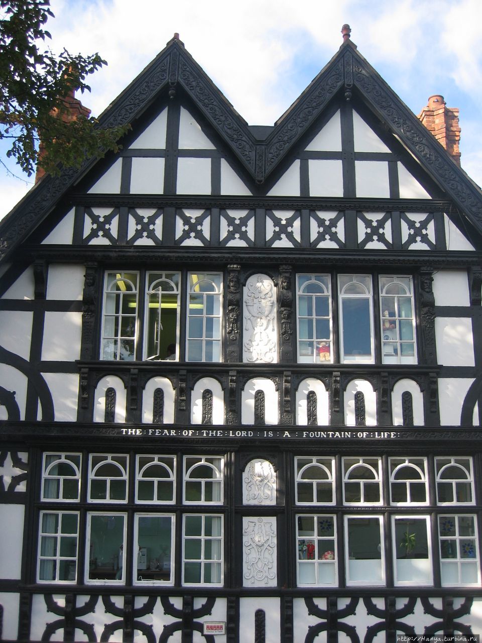 Фахверковый дом в Честере Честер, Великобритания
