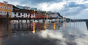 Раннее утро на пристани