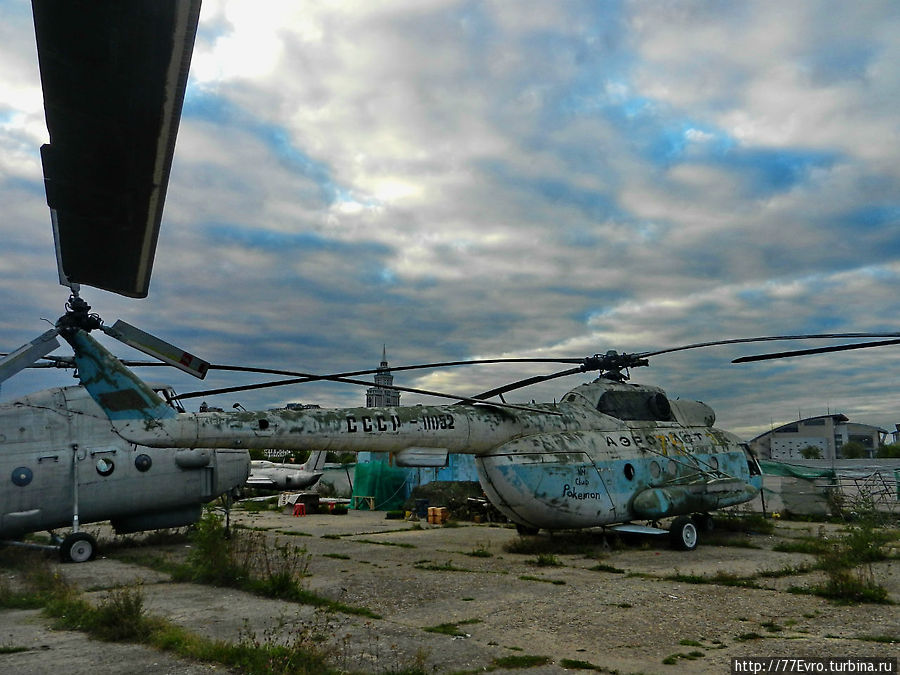 Кладбище военных самолетов Москва, Россия