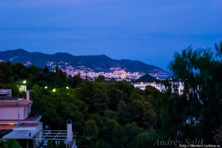 Закат в Ситжесе Ситжес, Испания