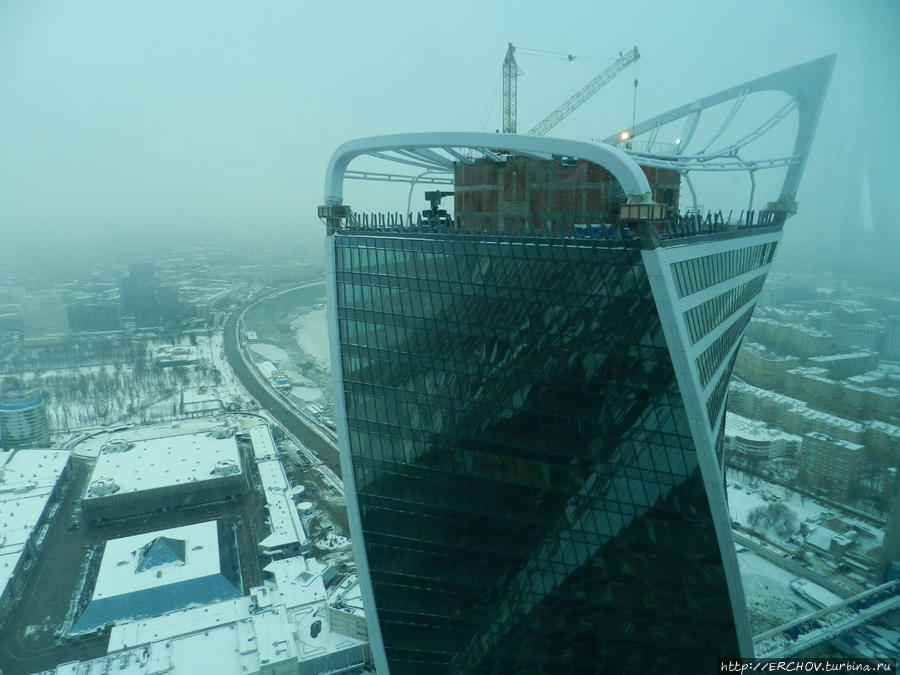 Смотровая площадка в  Москва-сити Москва, Россия