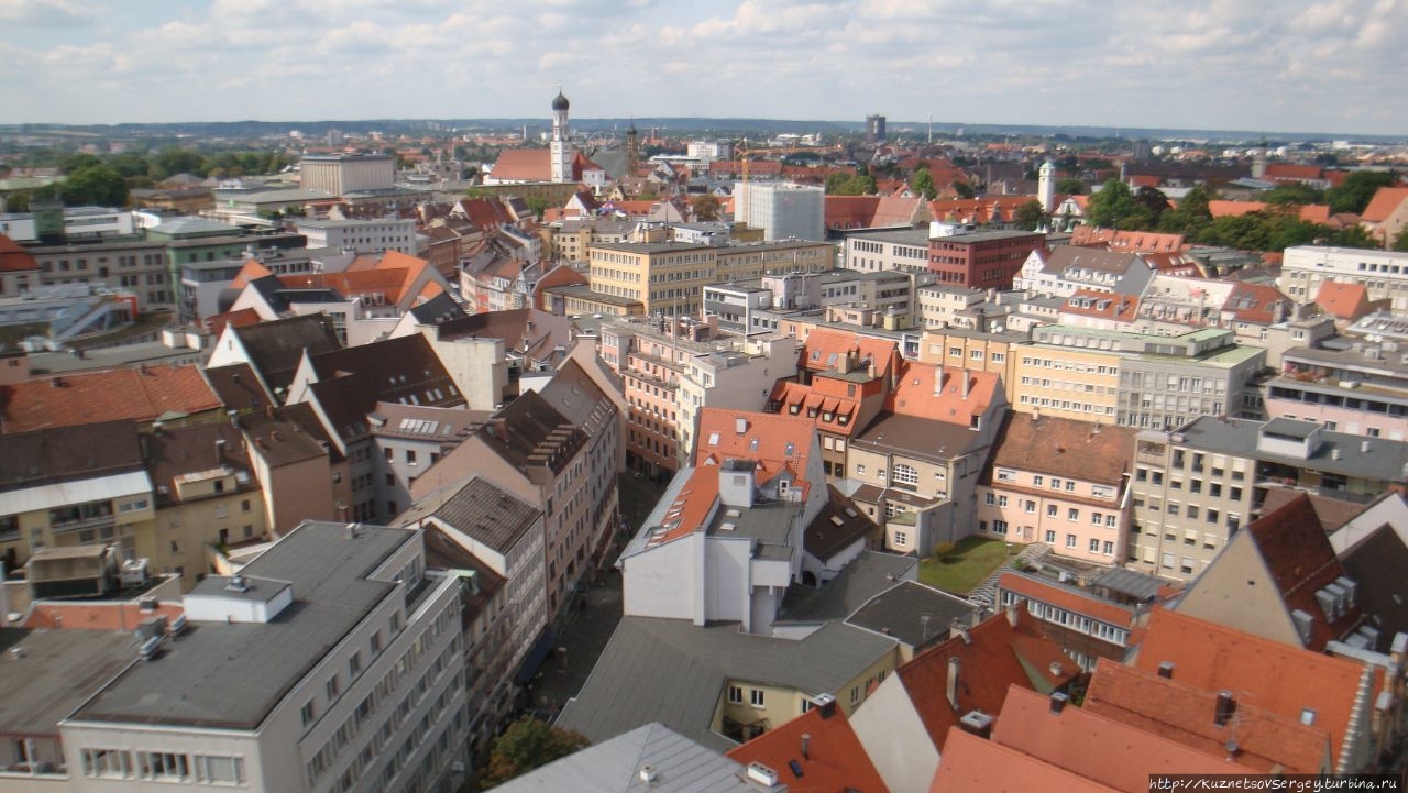 Башня Перлах Аугсбург, Германия Башня Перлах Аугсбург, Германия