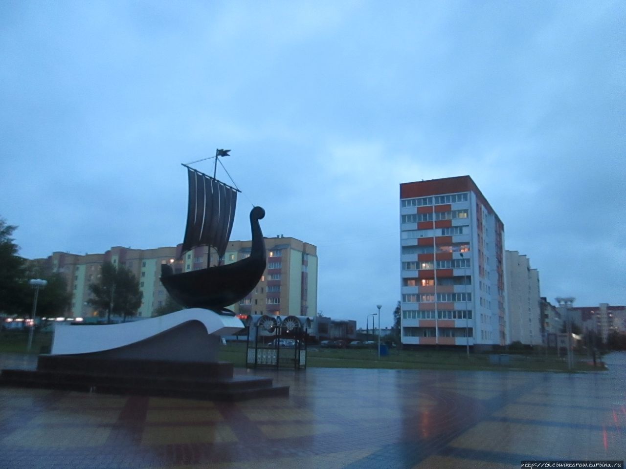 Немного вечернего Жлобина Жлобин, Беларусь