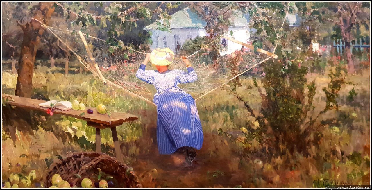 Евгений Иванович Столица. «В июле», 1897 г. Самара, Россия