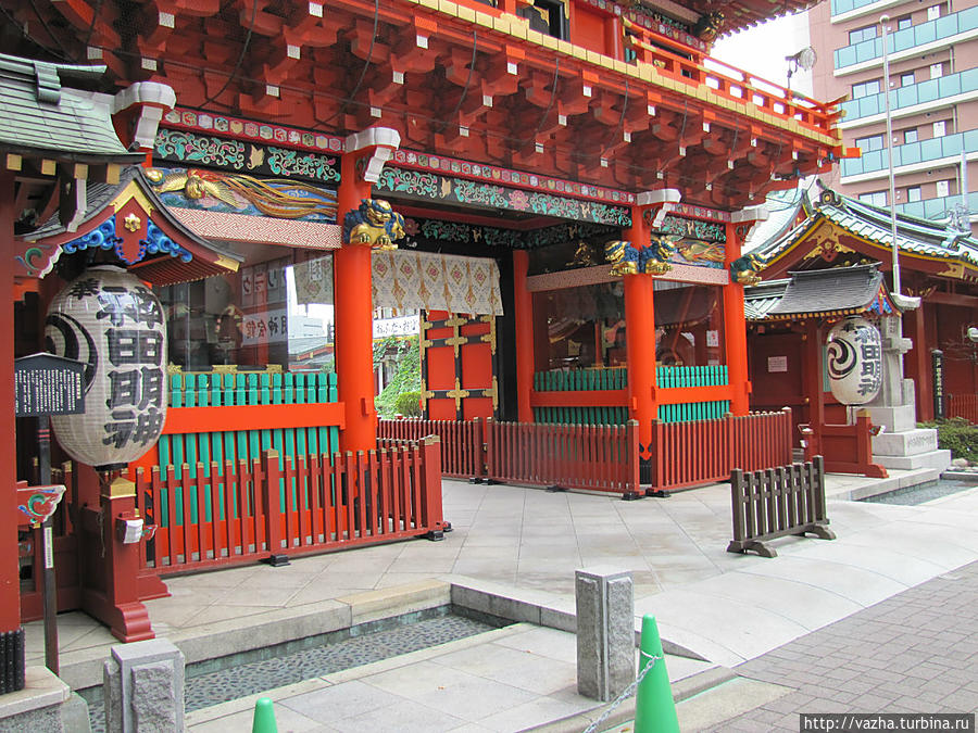 Синтоистский Храм Канда Мёдзин. Токио, Япония