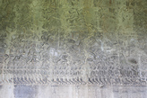 Изображение знаменитой битвы Кауравов (северных народов) и Пандавов (южных народов) в ходе сражения  при Курукшетре (Battle of Kurukshetra)