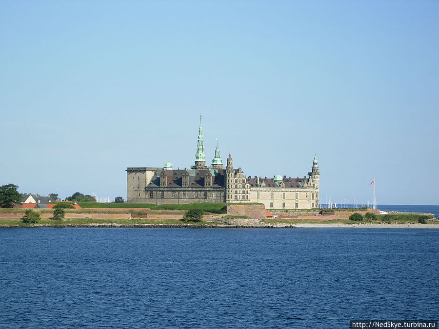 На пароме к Гамлету или датская часть пролива Хельсингёр, Дания