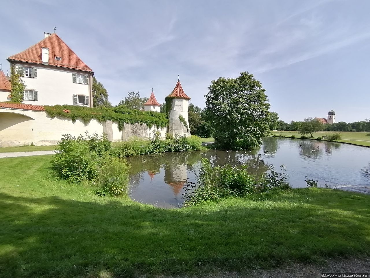 Замок Блютенбург Мюнхен, Германия