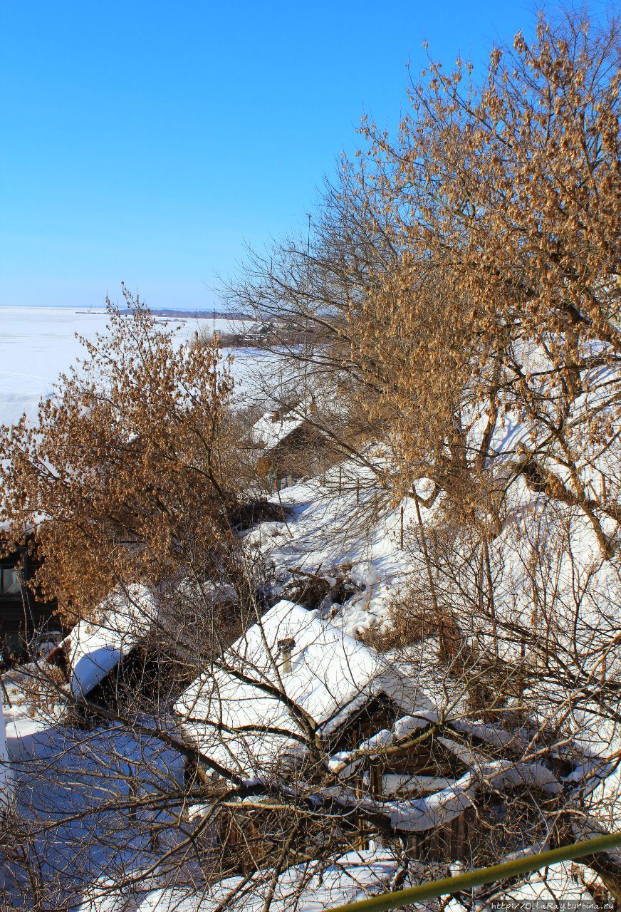 Городец. Март на Волге (альбом с пометками). Городец, Россия