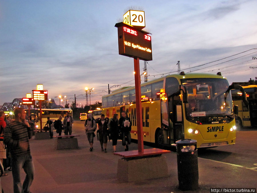 Путешествие к центру Риги Рига, Латвия