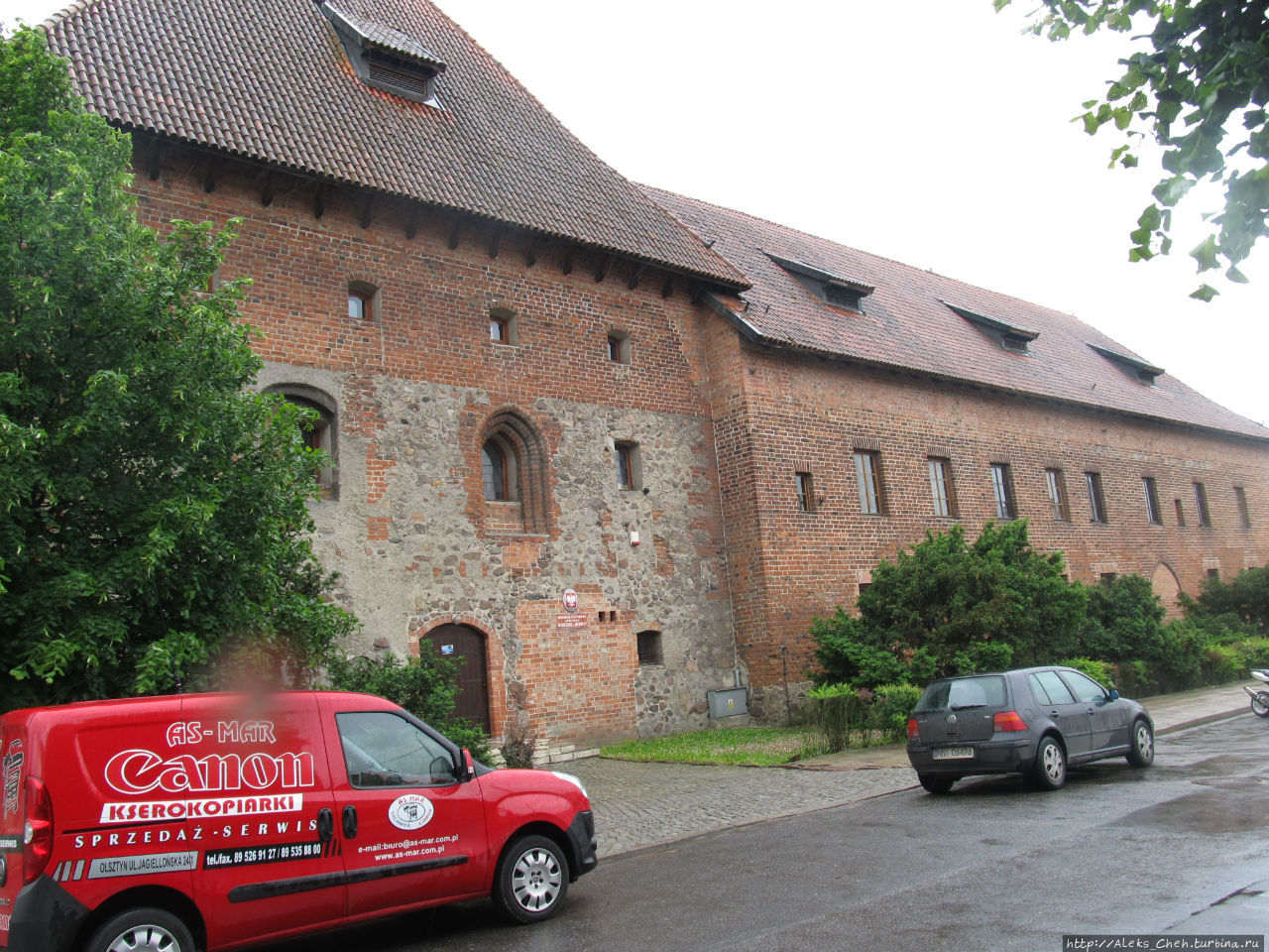 Бывший монастырь XIV века Нидзица, Польша