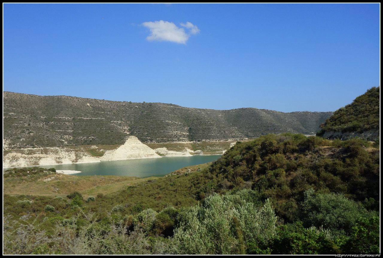 Водохранилище Курис или почти марсианские хроники Кипра Водохранилище Курис, Кипр