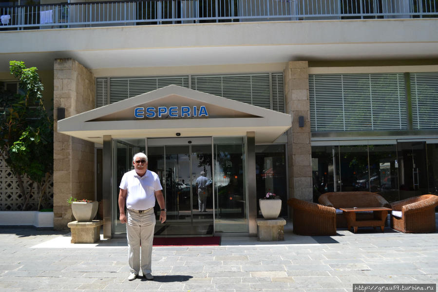 Вход в отель Родос, остров Родос, Греция